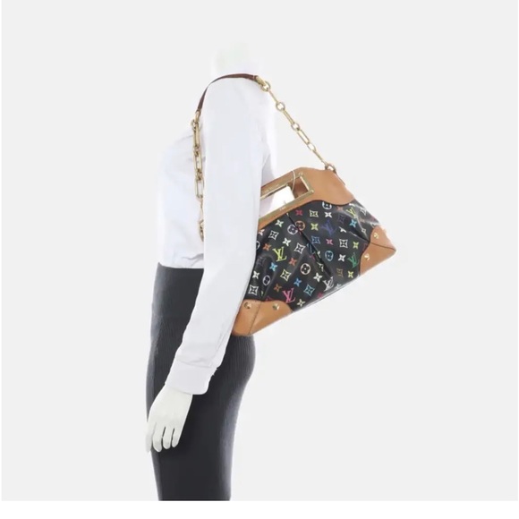Louis Vuitton multi color Judy bag. M/L - Picture 3 of 7